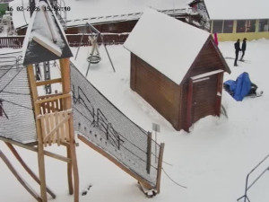 Skiareál Mosty u Jablunkova - Spodní část sjezdovky č. 4 - 16.2.2026 v 16:00