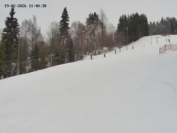 Spodní část sjezdovky č. 4