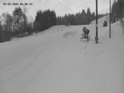 Spodní část sjezdovky č. 4