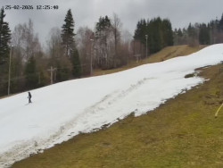 Spodní část sjezdovky č. 4