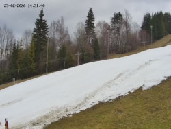 Spodní část sjezdovky č. 4