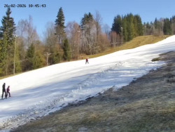 Spodní část sjezdovky č. 4