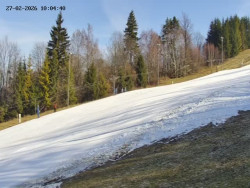 Spodní část sjezdovky č. 4