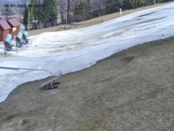 Spodní část sjezdovky č. 4