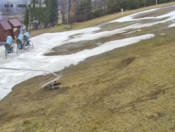 Spodní část sjezdovky č. 4