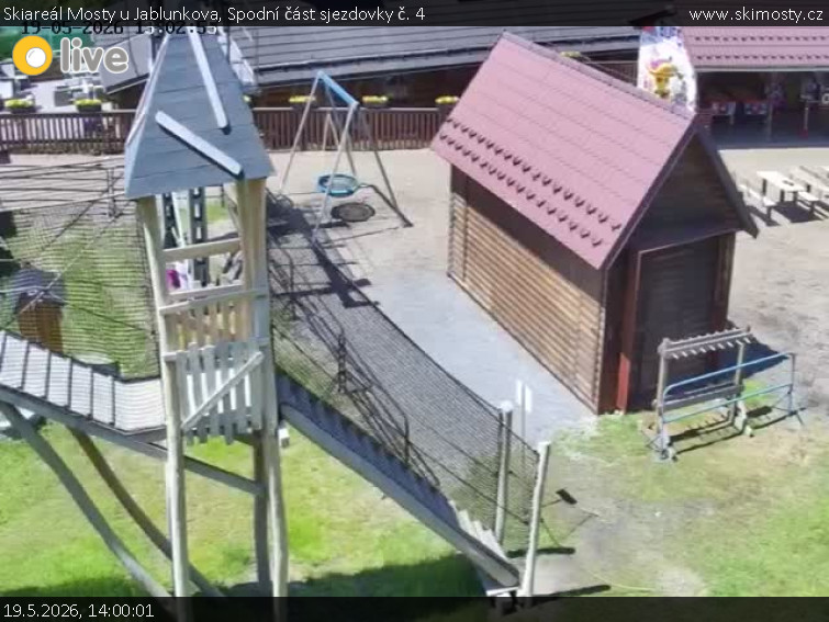 Skiareál Mosty u Jablunkova - Spodní část sjezdovky č. 4 - 19.5.2026 v 14:00
