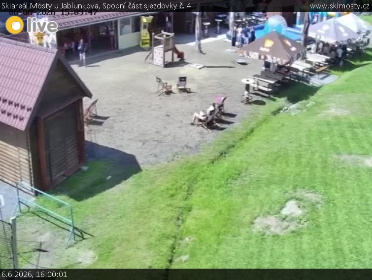 Skiareál Mosty u Jablunkova - Spodní část sjezdovky č. 4 - 6.6.2026 v 16:00