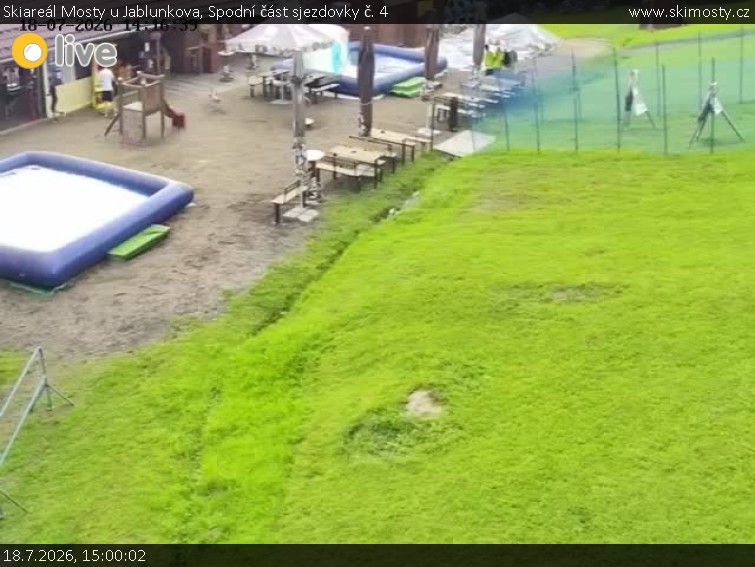 Skiareál Mosty u Jablunkova - Spodní část sjezdovky č. 4 - 18.7.2026 v 15:00
