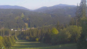 Skiareál Bílá - Bílá - panorama - 9.5.2025 v 07:55