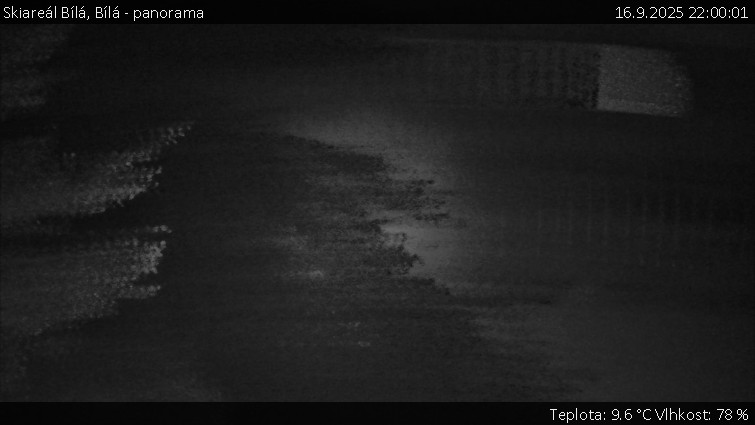 Skiareál Bílá - Bílá - panorama - 16.9.2025 v 22:00
