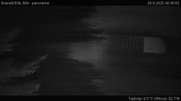 Skiareál Bílá - Bílá - panorama - 18.9.2025 v 00:30