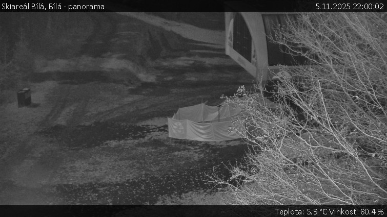 Skiareál Bílá - Bílá - panorama - 5.11.2025 v 22:00
