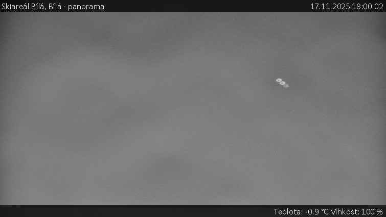 Skiareál Bílá - Bílá - panorama - 17.11.2025 v 18:00