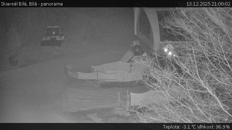 Skiareál Bílá - Bílá - panorama - 13.12.2025 v 21:00