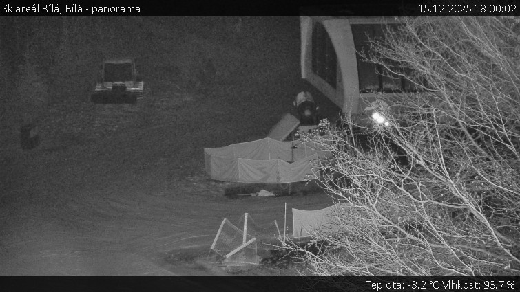 Skiareál Bílá - Bílá - panorama - 15.12.2025 v 18:00