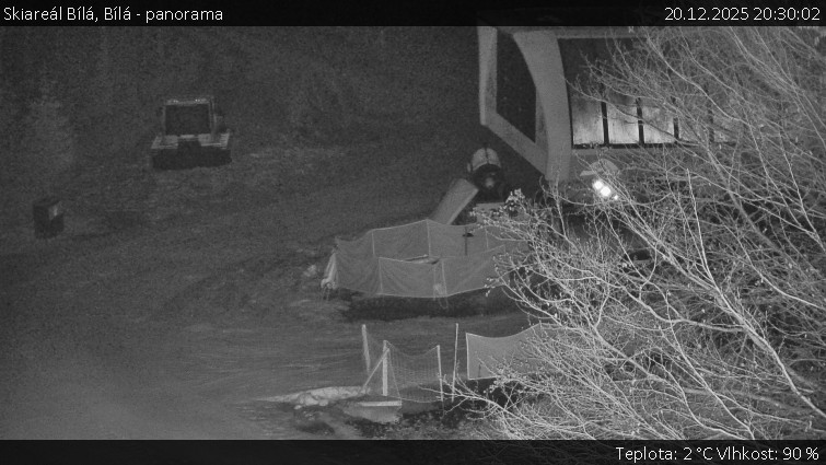 Skiareál Bílá - Bílá - panorama - 20.12.2025 v 20:30