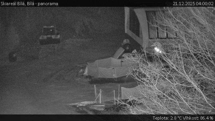 Skiareál Bílá - Bílá - panorama - 21.12.2025 v 04:00