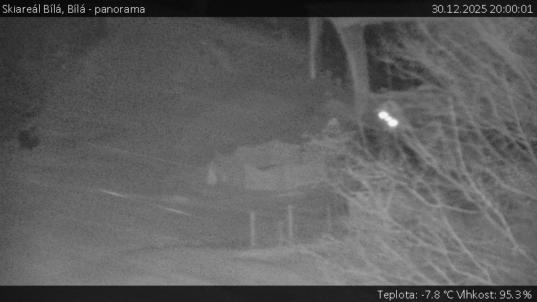 Skiareál Bílá - Bílá - panorama - 30.12.2025 v 20:00