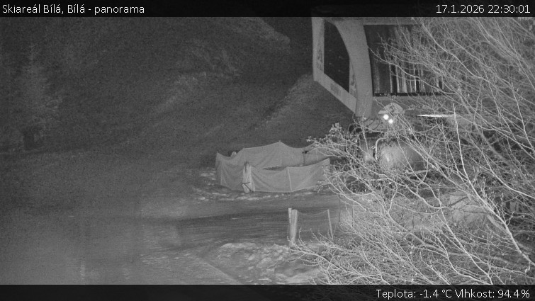 Skiareál Bílá - Bílá - panorama - 17.1.2026 v 22:30