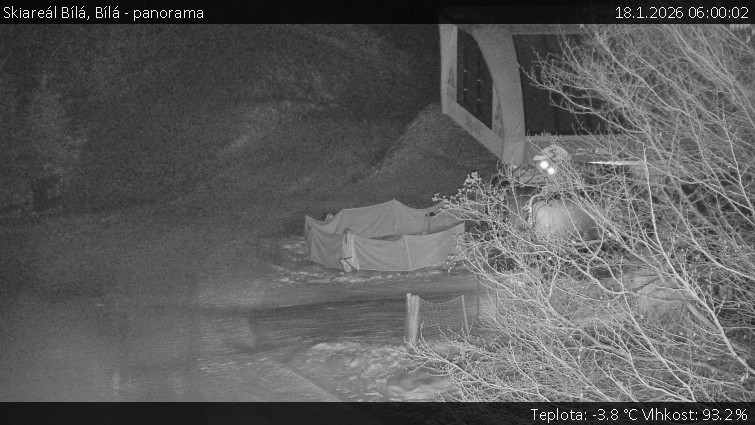 Skiareál Bílá - Bílá - panorama - 18.1.2026 v 06:00