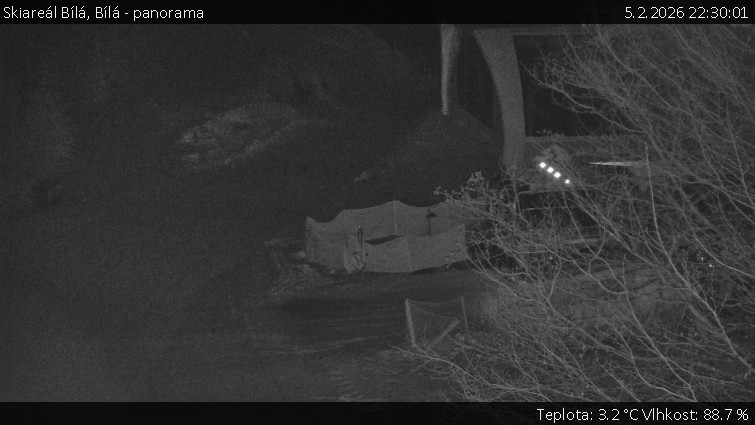 Skiareál Bílá - Bílá - panorama - 5.2.2026 v 22:30