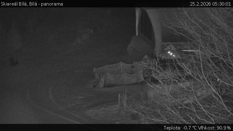 Skiareál Bílá - Bílá - panorama - 25.2.2026 v 05:30