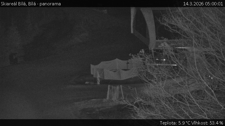 Skiareál Bílá - Bílá - panorama - 14.3.2026 v 05:00