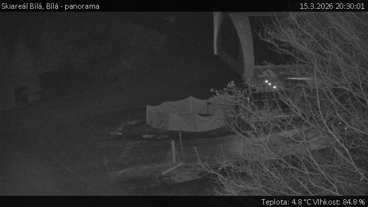 Skiareál Bílá - Bílá - panorama - 15.3.2026 v 20:30