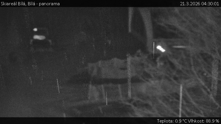 Skiareál Bílá - Bílá - panorama - 21.3.2026 v 04:30
