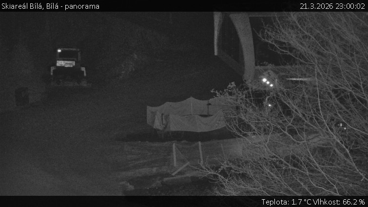 Skiareál Bílá - Bílá - panorama - 21.3.2026 v 23:00