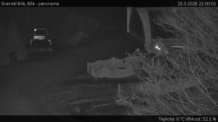 Skiareál Bílá - Bílá - panorama - 23.3.2026 v 22:00