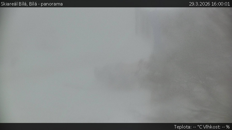 Skiareál Bílá - Bílá - panorama - 29.3.2026 v 16:00