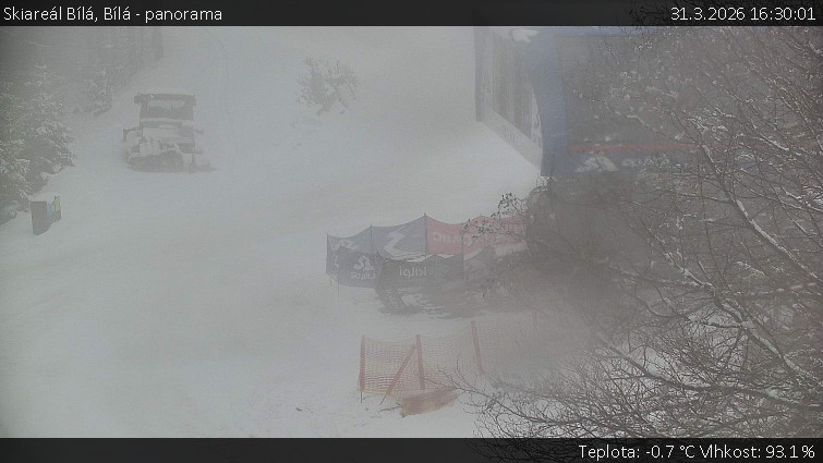 Skiareál Bílá - Bílá - panorama - 31.3.2026 v 16:30