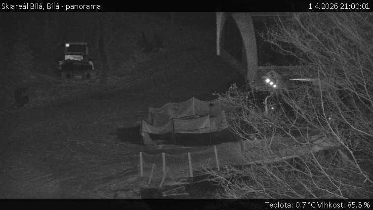 Skiareál Bílá - Bílá - panorama - 1.4.2026 v 21:00