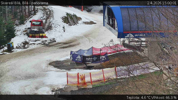 Skiareál Bílá - Bílá - panorama - 2.4.2026 v 15:00