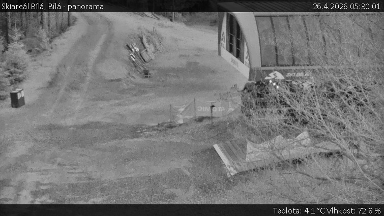 Skiareál Bílá - Bílá - panorama - 26.4.2026 v 05:30