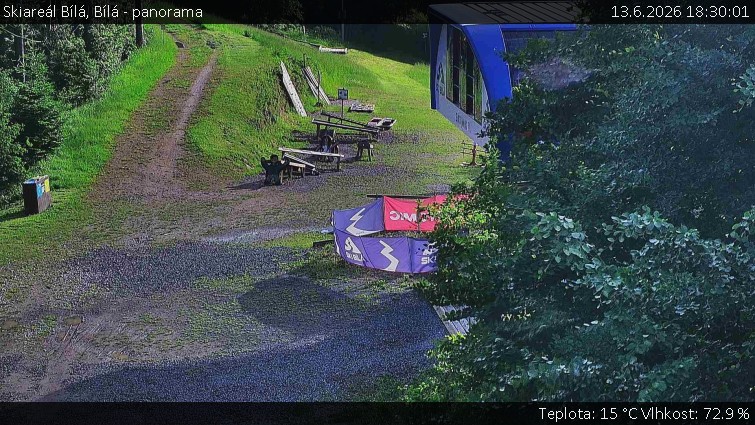 Skiareál Bílá - Bílá - panorama - 13.6.2026 v 18:30