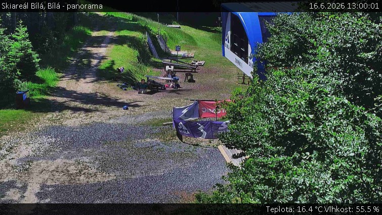 Skiareál Bílá - Bílá - panorama - 16.6.2026 v 13:00