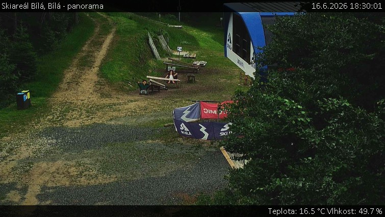 Skiareál Bílá - Bílá - panorama - 16.6.2026 v 18:30