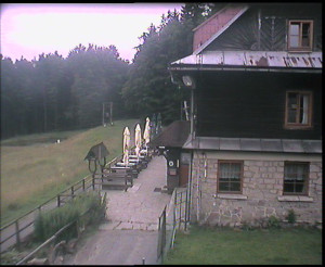 SkiAreál - Horský hotel Vsacký Cáb - Terasa horského hotelu - 4.7.2025 v 05:45