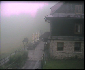SkiAreál - Horský hotel Vsacký Cáb - Terasa horského hotelu - 7.7.2025 v 05:45