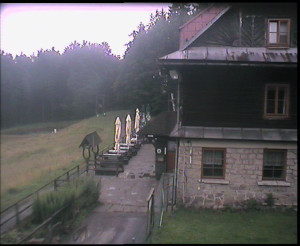 SkiAreál - Horský hotel Vsacký Cáb - Terasa horského hotelu - 10.7.2025 v 05:45