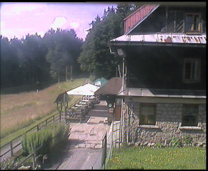 SkiAreál - Horský hotel Vsacký Cáb - Terasa horského hotelu - 19.7.2025 v 09:45