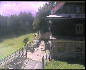 SkiAreál - Horský hotel Vsacký Cáb - Terasa horského hotelu - 17.9.2025 v 11:30