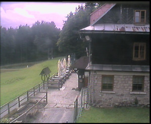 SkiAreál - Horský hotel Vsacký Cáb - Terasa horského hotelu - 17.9.2025 v 12:45