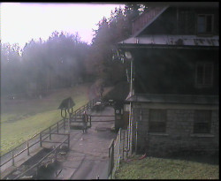 Terasa horského hotelu