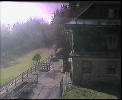 Terasa horského hotelu