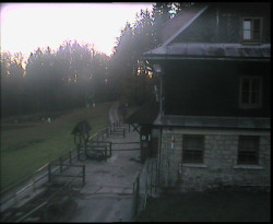 Terasa horského hotelu