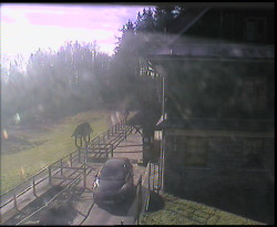 Terasa horského hotelu