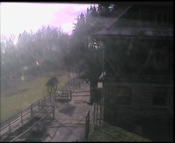 Terasa horského hotelu